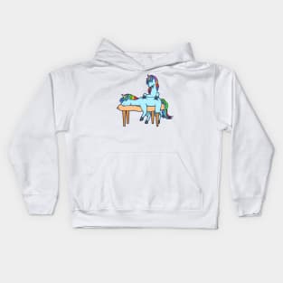 Unicorn massages - Physiotherapy Kids Hoodie